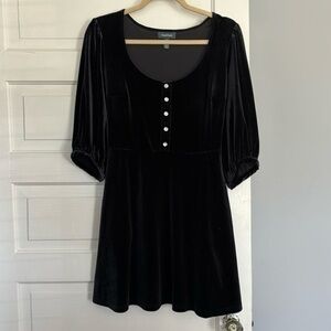 Modcloth Velvet Dress